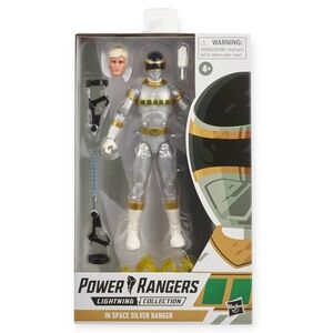 Power Rangers Lightning Collection IN SPACE SILVER RANGER Zhane (Walgreens)